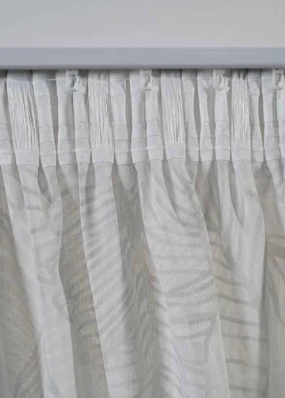 Gardinl&auml;ngd med bladm&ouml;nster, bonprix