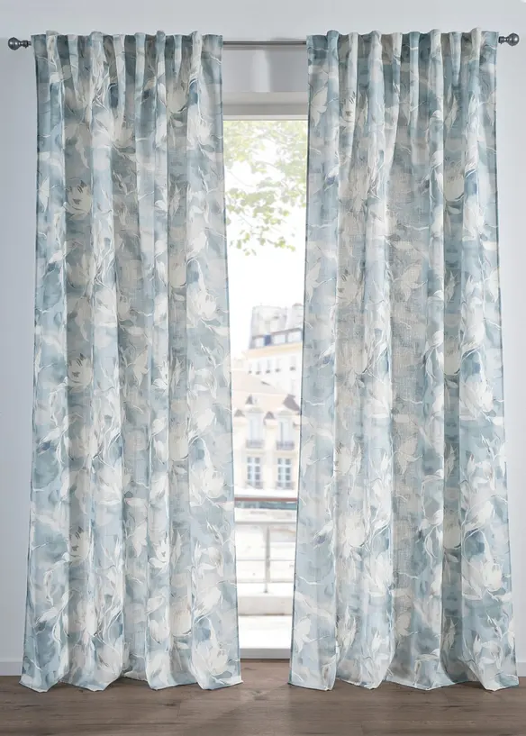 Gardinl&auml;ngd med struktur (1-pack), bonprix