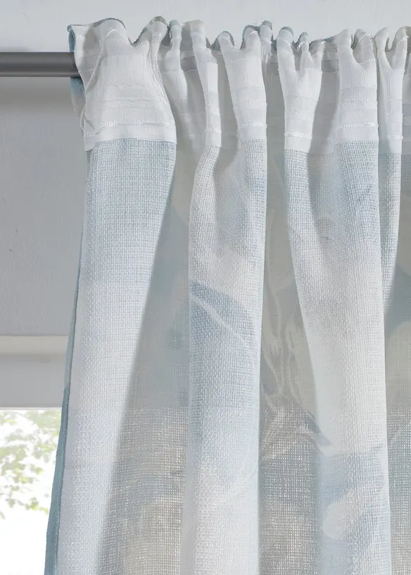 Gardinl&auml;ngd med struktur (1-pack), bonprix