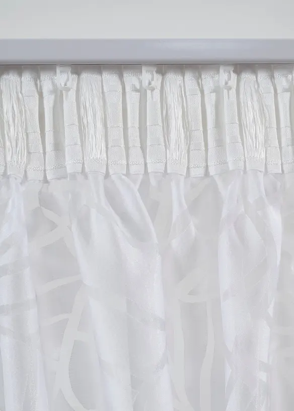 Gardin med burnout-m&ouml;nster (1-pack), bonprix