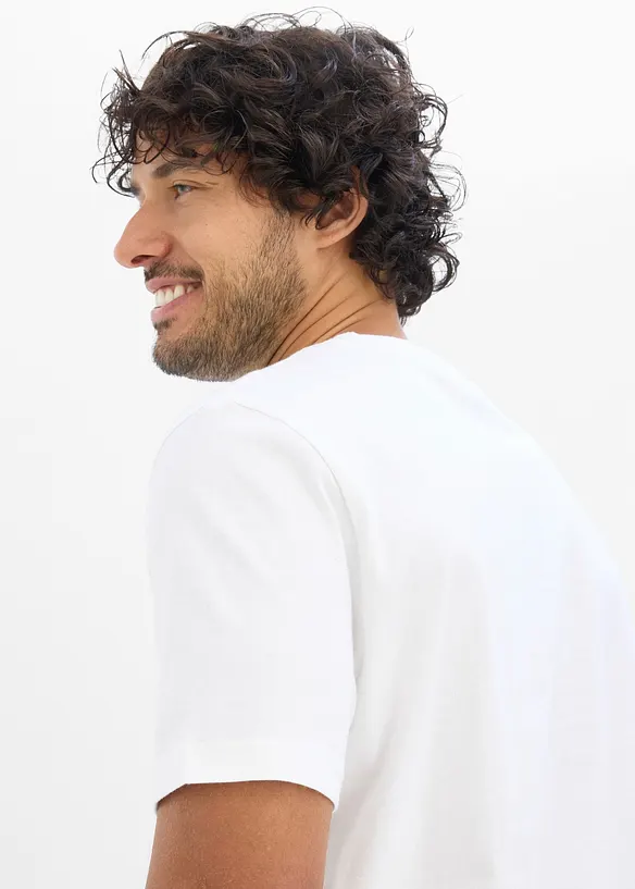 T-shirt av ekologisk bomull, bonprix