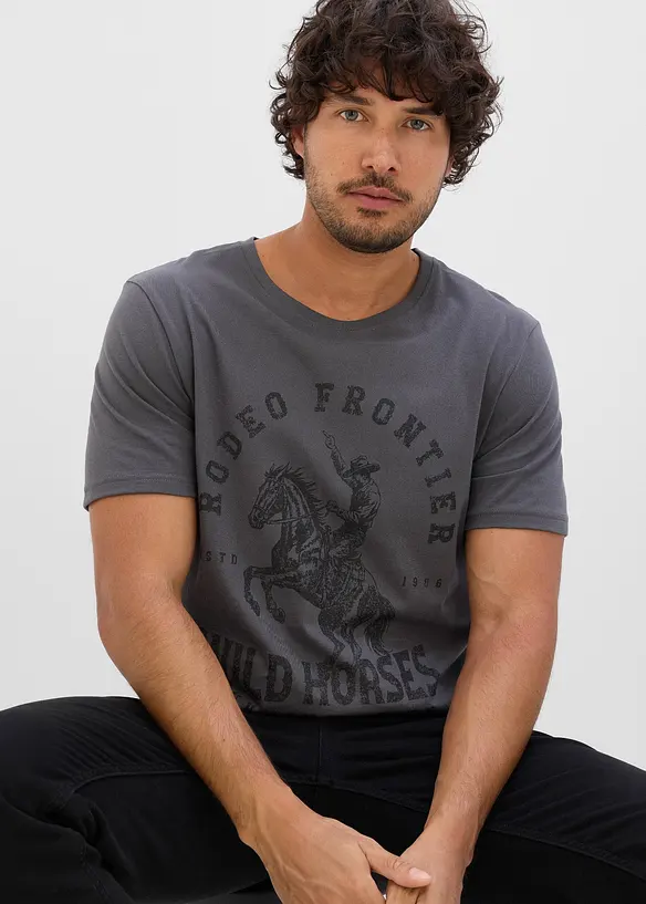 T-shirt av ekologisk bomull, bonprix