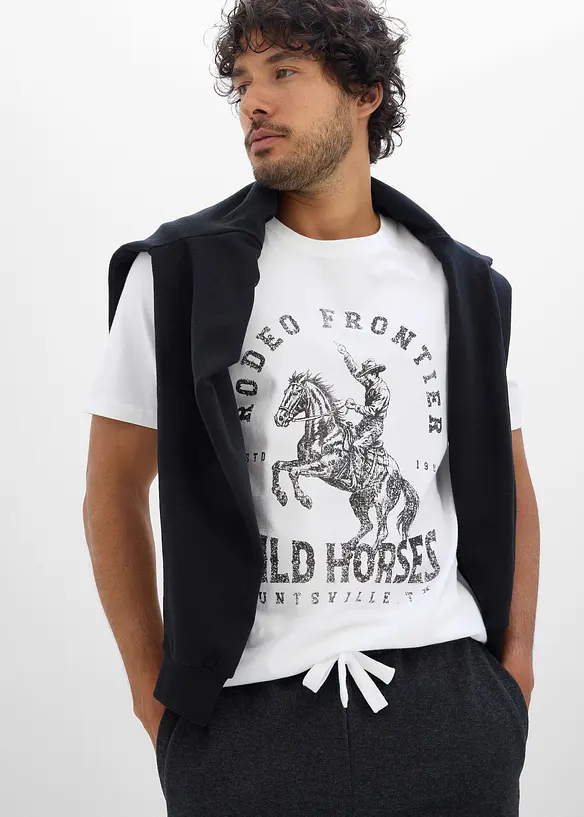 T-shirt av ekologisk bomull, bonprix