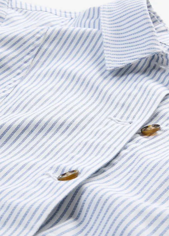 Randig jeansjacka, bonprix