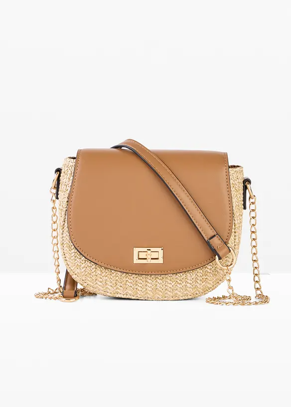 Axelremsv&auml;ska med halmlook, bonprix