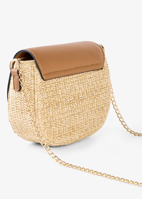 Axelremsv&auml;ska med halmlook, bonprix