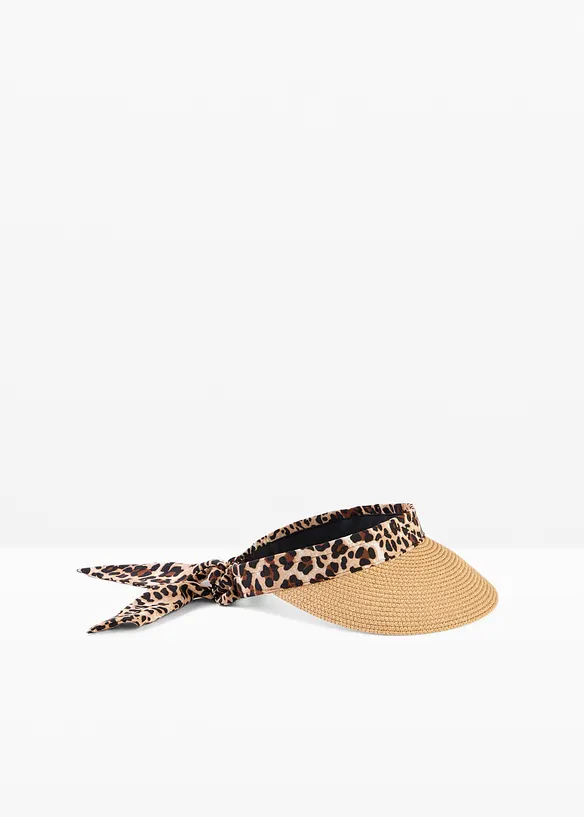 Solsk&auml;rm med leopardm&ouml;nstrat band, bonprix