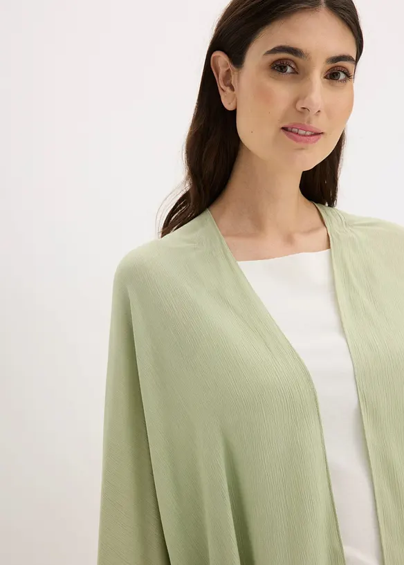 Tunn sommarponcho av viskos, bonprix