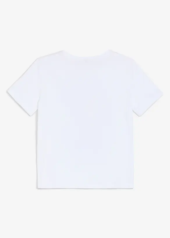 T-shirt av bomull med Germany-tryck, bonprix