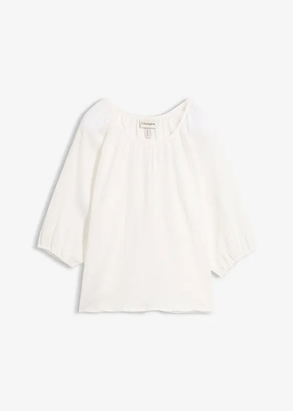 Tunika i bomullsmuslin, bonprix