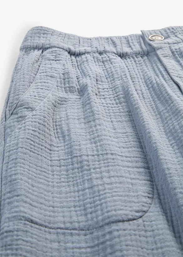 Culottebyxa i muslin av bomull, bonprix