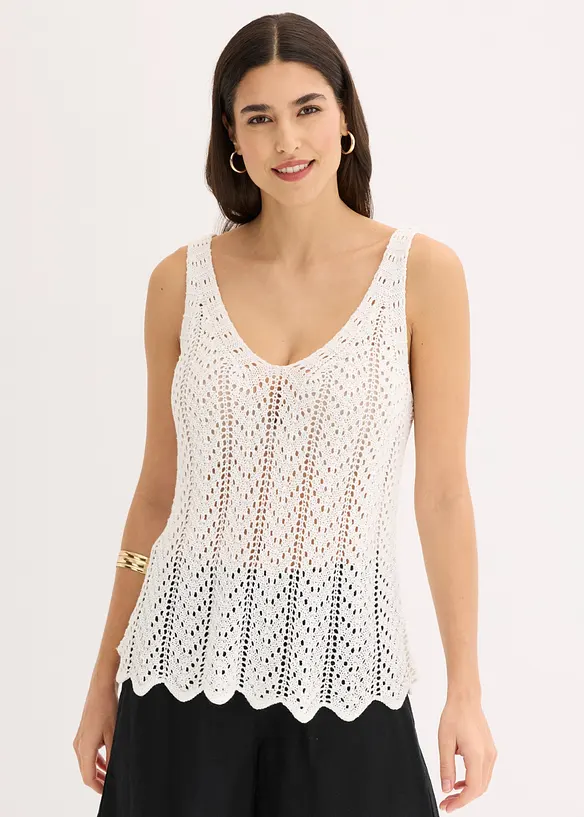 Stickat linne, bonprix