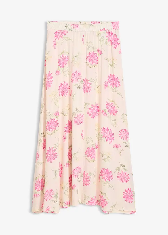 Maxikjol av viskos, bonprix