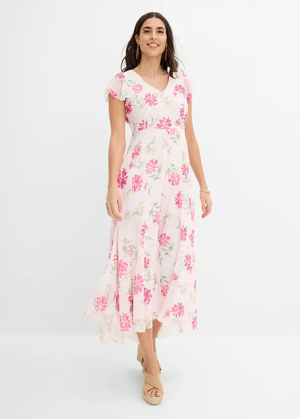 Jumpsuit med V-ringning, bonprix