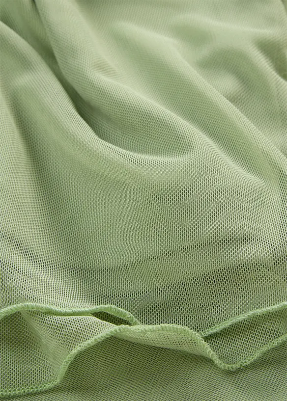 Jerseykl&auml;nning av mjuk mesh, bonprix