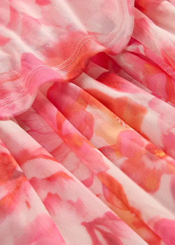 Midikl&auml;nning av mjuk mesh, bonprix