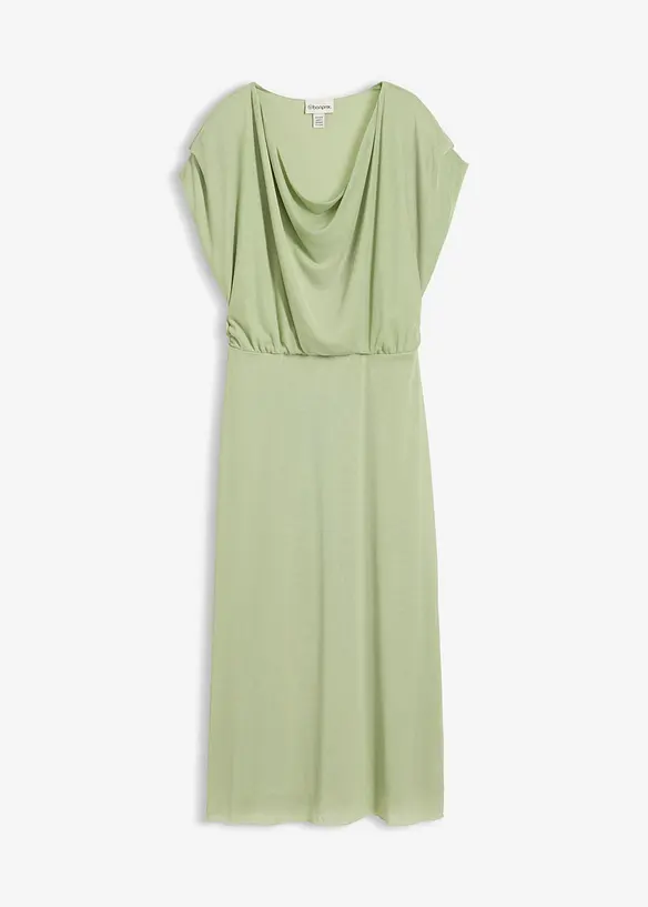 Jerseykl&auml;nning av mjuk mesh, bonprix