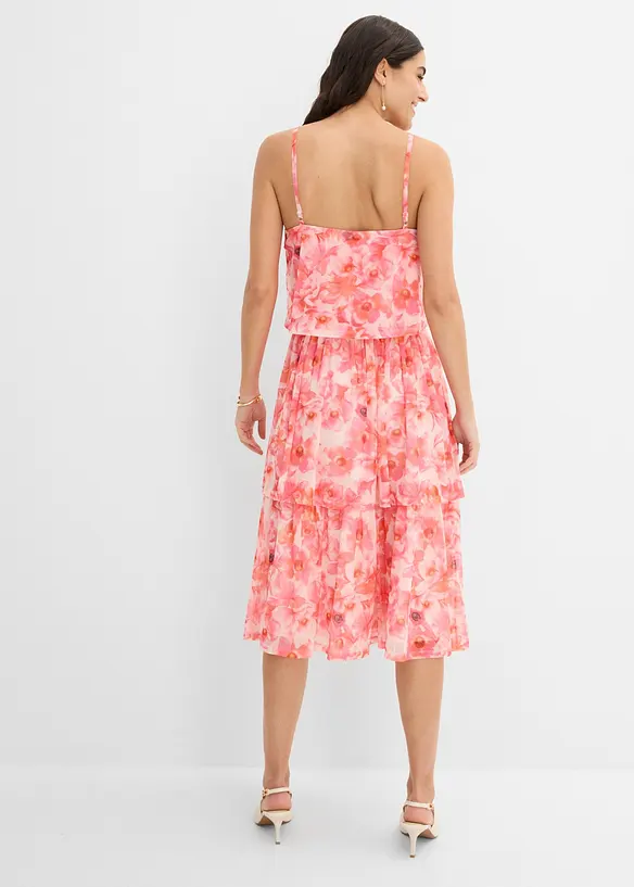 Midikl&auml;nning av mjuk mesh, bonprix