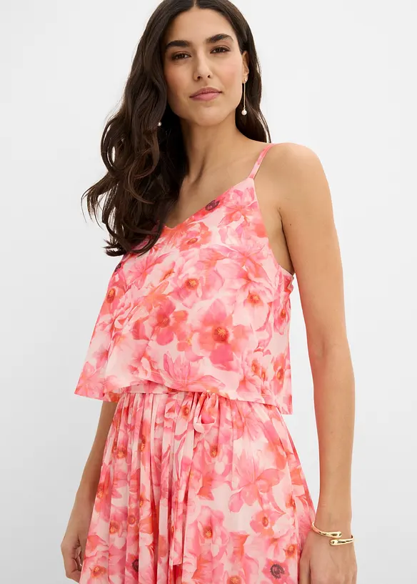 Midikl&auml;nning av mjuk mesh, bonprix