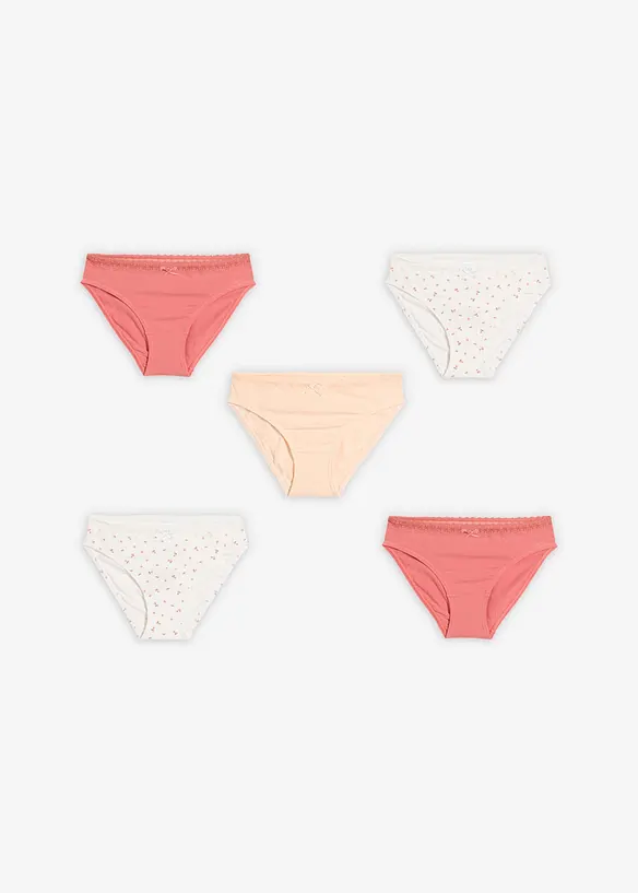 Trosa med mjuk bomull (5-pack), bonprix