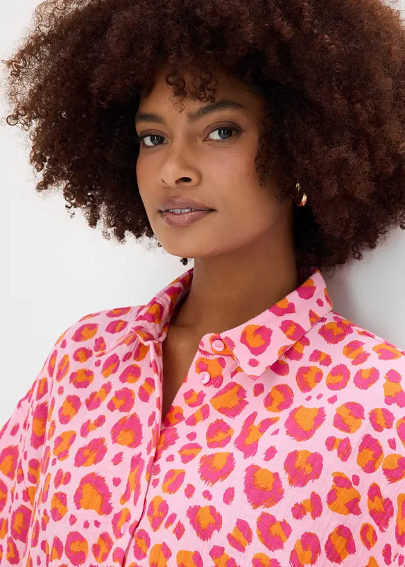 Blus i luftig muslin, bonprix