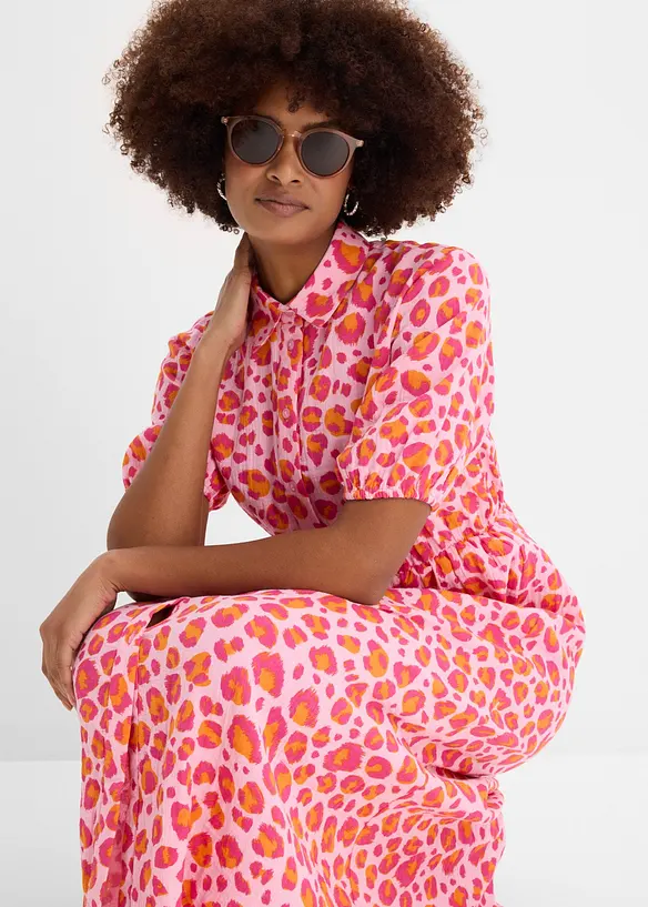 Bluskl&auml;nning i luftig muslin, bonprix