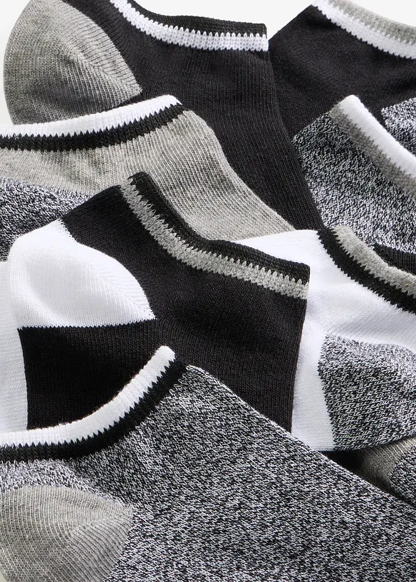 Ankelstrumpor med ekologisk bomull (7-pack), bonprix