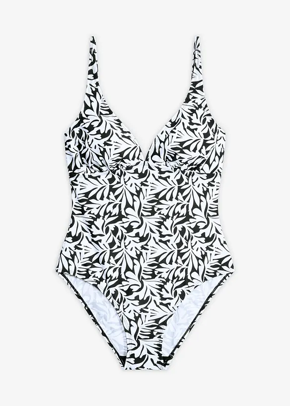 Baddr&auml;kt med V-ringning och l&auml;tt formande effekt, bonprix