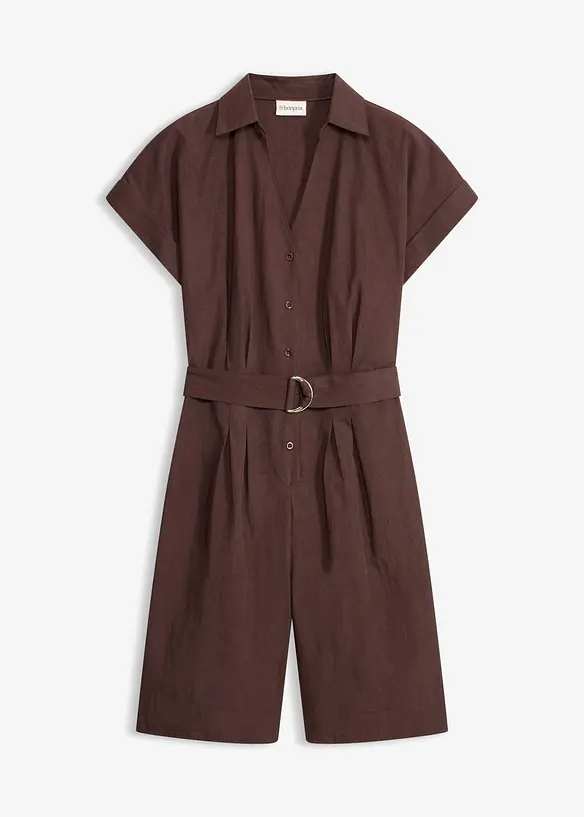 Jumpsuit med knytsk&auml;rp, bonprix