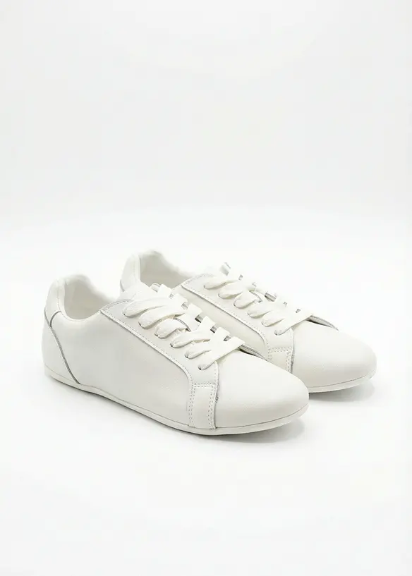 Sneakers i skinn, bonprix