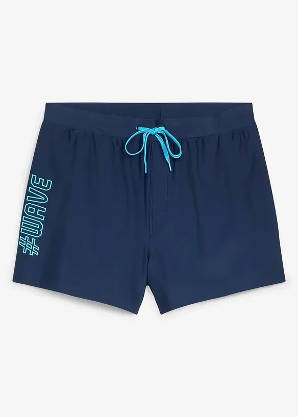 Badshorts av elastiskt material, bonprix