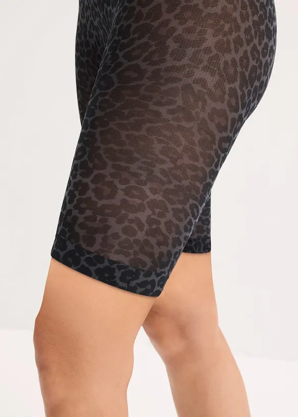 Cykelbyxa med anti skav-funktion 70 DEN (2-pack), bonprix