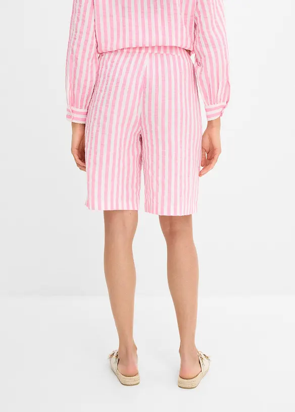 Shorts i bomullsmuslin, bonprix