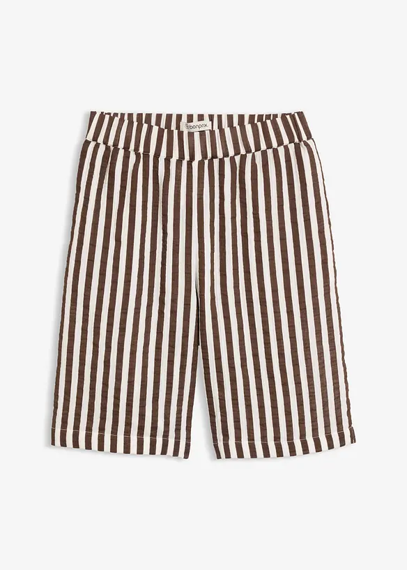 Shorts i bomullsmuslin, bonprix