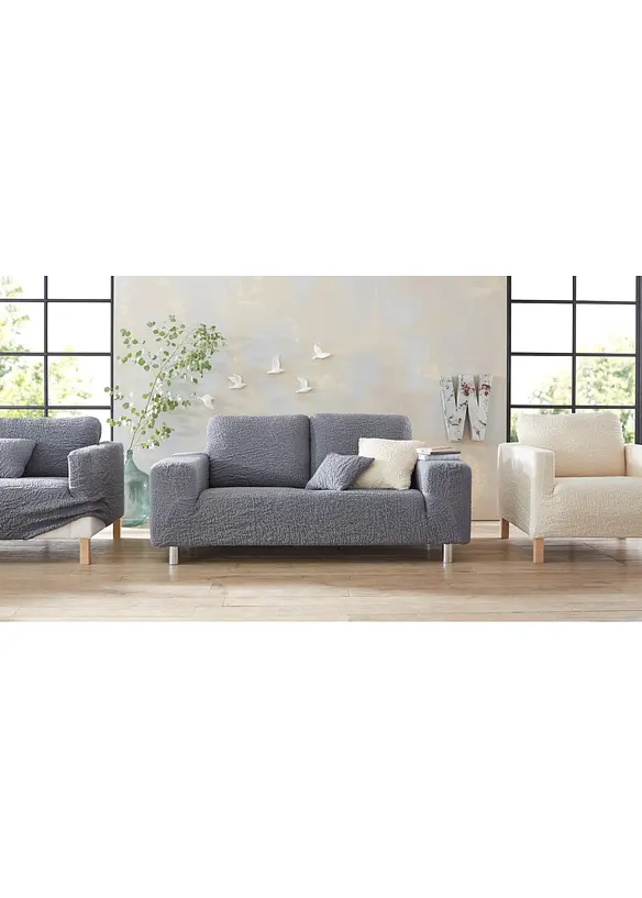 &Ouml;verdrag med krinklad look, bpc living bonprix collection