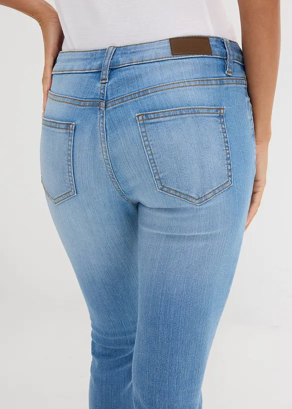 Bootcut jeans Mid Waist, Stretch, bonprix