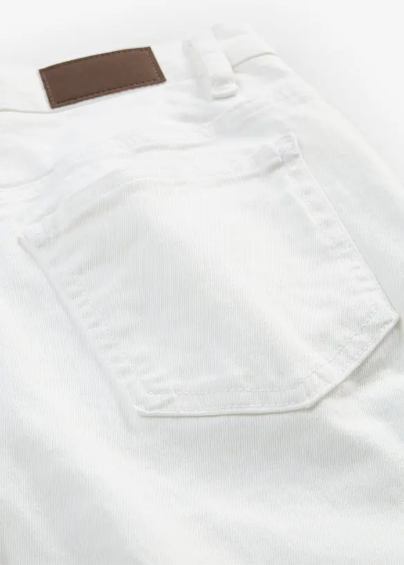 Mom Jeans Mid Waist, l&aring;nga ben, bonprix