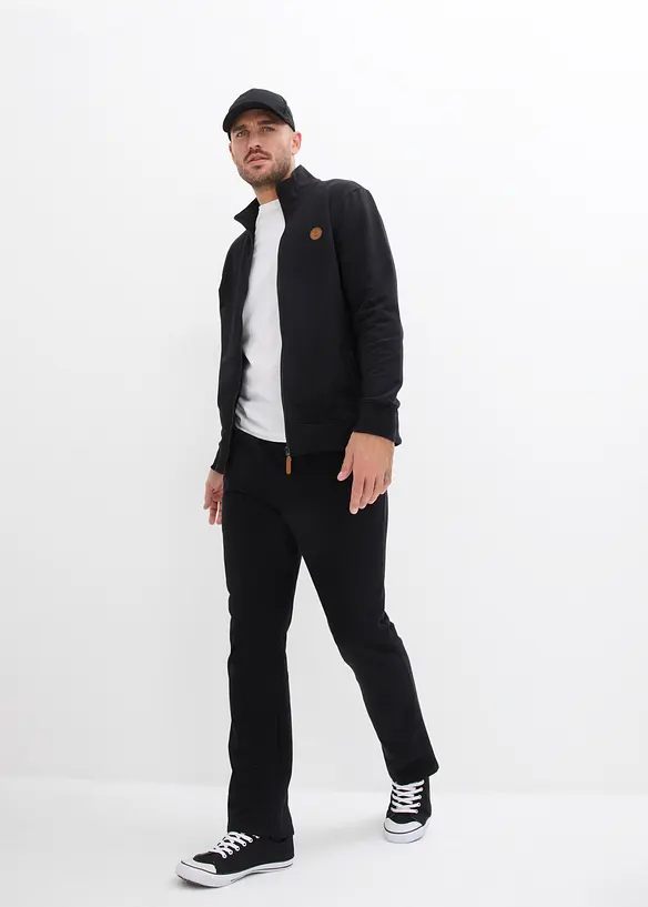 Tr&auml;ningsoverall i ekologisk bomull (2 delar), bonprix