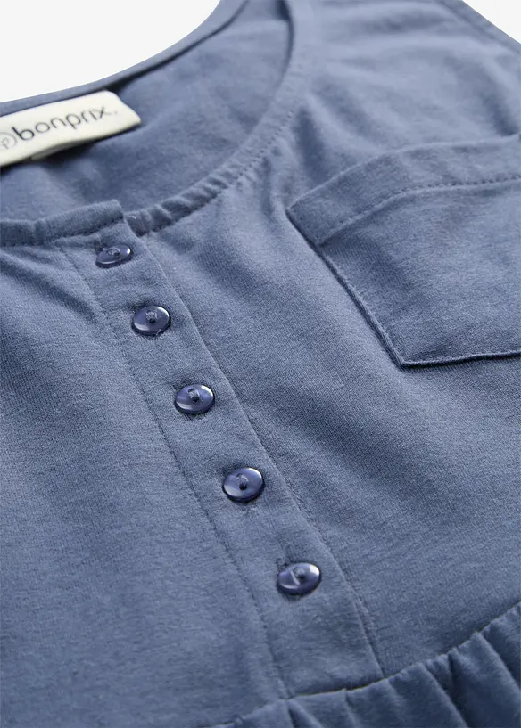 Kort jerseykl&auml;nning i bomull, bonprix