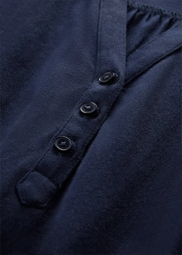 Bomullstopp, kort&auml;rmad, bonprix