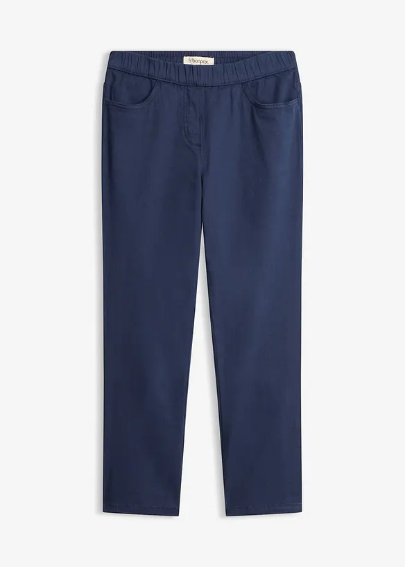 Stretchig dra p&aring;-byxa i 7/8-l&auml;ngd, bonprix