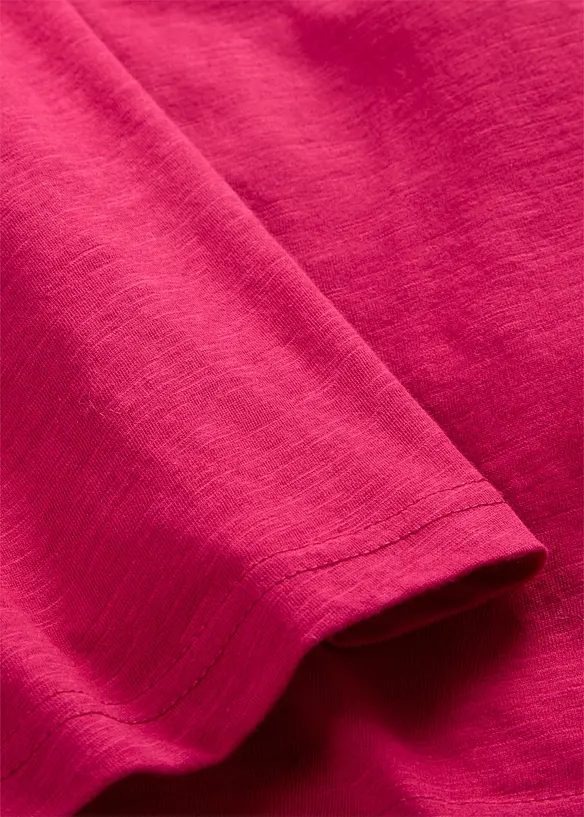 Kort&auml;rmad topp i fyrkantig modell, bonprix