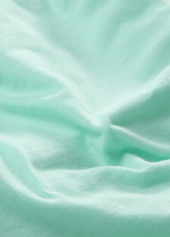 Kort&auml;rmad topp i fyrkantig modell, bonprix