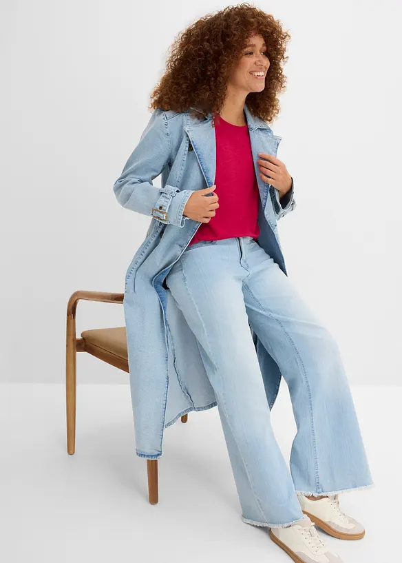 Kort&auml;rmad topp i fyrkantig modell, bonprix