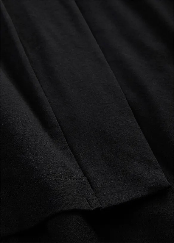 Cardigan i mjuk viskostrik&aring;, bonprix