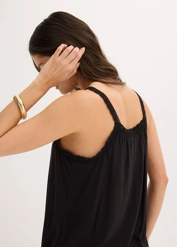 Linne av mjuk viskos, bonprix