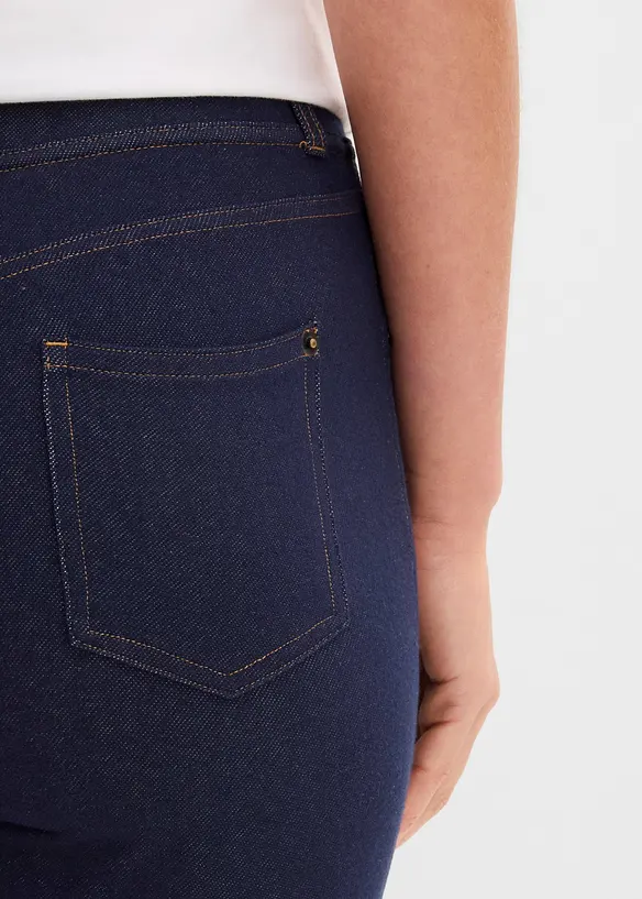 Caprileggings med jeanslook, bonprix