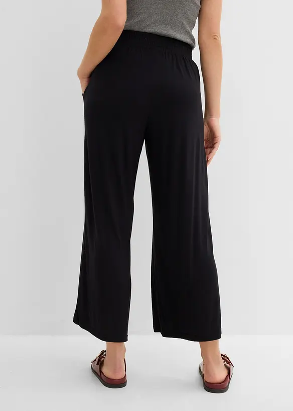 7/8-jerseybyxa av stretchig och f&ouml;ljsam viskos, bonprix