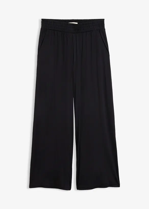 7/8-jerseybyxa av stretchig och f&ouml;ljsam viskos, bonprix