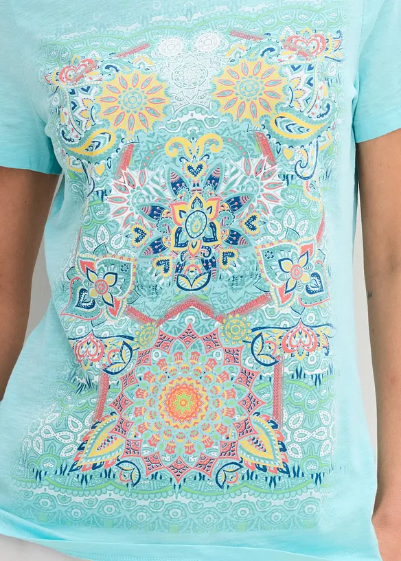 T-shirt av ren bomull, bonprix